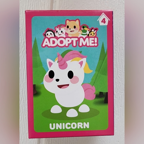 McDonald's Happy Meal 2023 Adopt Me! Toy #4 Unicorn - Picture 1 of 4